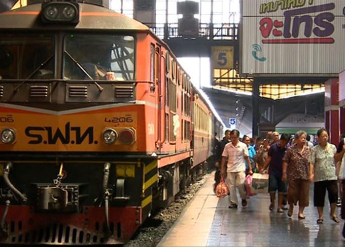 การรถไฟฯ เสริมขบวนรถ รับ-ส่ง ปชช.ช่วงปีใหม่