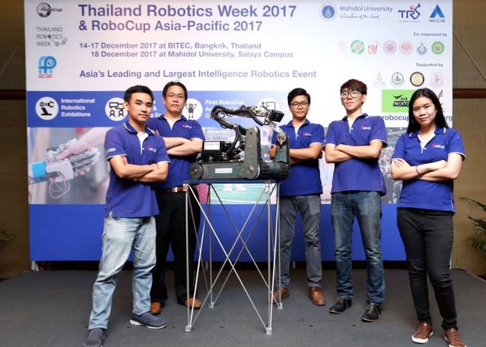 ม.มหิดล ส่งทีมหุ่นยนต์กู้ภัยร่วมแข่งอุ่นเครื่องก่อนชิงแชมป์โลกปีหน้า