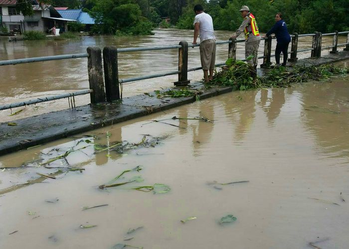 น้ำโขงมุกดาหารใกล้จุดวิกฤต น้ำท่วมชุมชนเขตเทศบาลเมือง