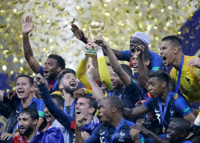 'ฝรั่งเศส' เก็บชัยเหนือ 'โครเอเชีย' คว้าแชมป์บอลโลก 2018