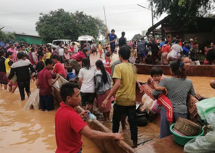 'รัฐบาลไทย' พร้อมช่วยเหลือ 'สปป.ลาว' ร้องขอเรือจำนวนมาก