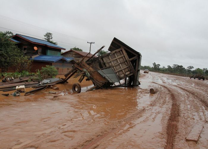 ลาวระบุ เขื่อนแตกในอัตตะปือ เพราะความสะเพร่าของบริษัทก่อสร้าง