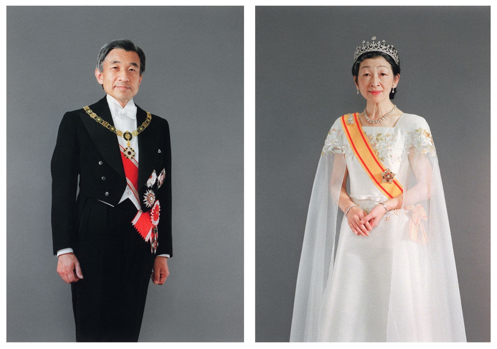 AFP-จักรพรรดิ-อะกิฮิโตะ-ญี่ปุ่น-ครองราชย์-พิธีสถาปนา-จักรพรรดินีมิชิโกะ