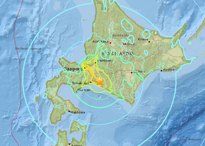 ​ฮอกไกโดเกิดแผ่นดินไหวใหญ่ ดินถล่มหลายจุด