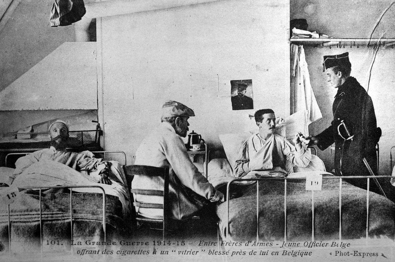สงครามโลกครั้งที่ 1 WWI WW1 World War I โรงพยาบาล คนป่วย