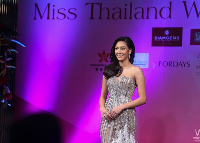 'นิโคลลีน' อวดโฉมชุดสู้ศึก Miss World หวังได้มงกุฎแรกให้ไทย