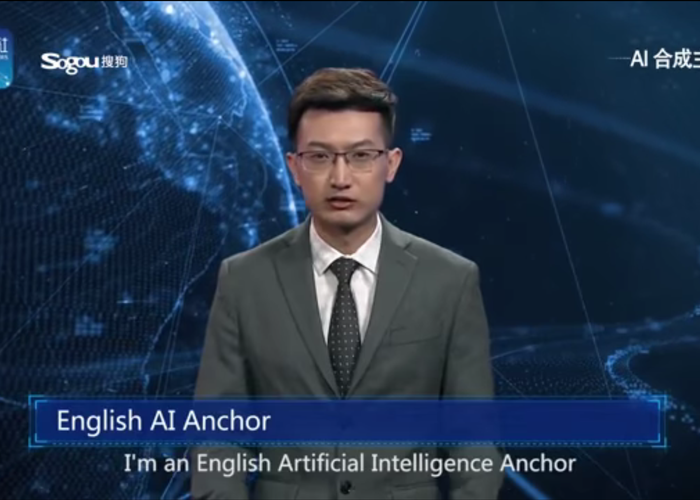 จีนเปิดตัว 'ผู้ประกาศข่าวAI' เป็นครั้งแรกของโลก