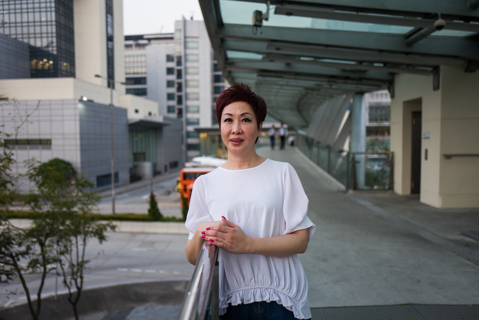 AFP-Dora Lai-ดอร่า ไหล-ประธานสหภาพแรงงานกลางพนักงานต้อนรับบนเครื่องบินคาเธ่ย์ แปซิฟิค-cathay pacific.jpg