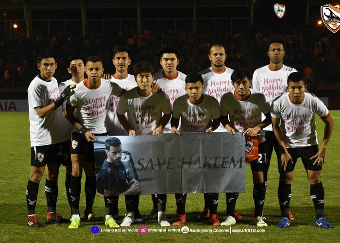 เชียงรายยูไนเต็ดเตรียมรณรงค์ #SaveHakeem นัดแข่งเสาร์นี้-เจ้าชายจอร์แดนร่วมจี้ 'ปล่อยฮาคีม'