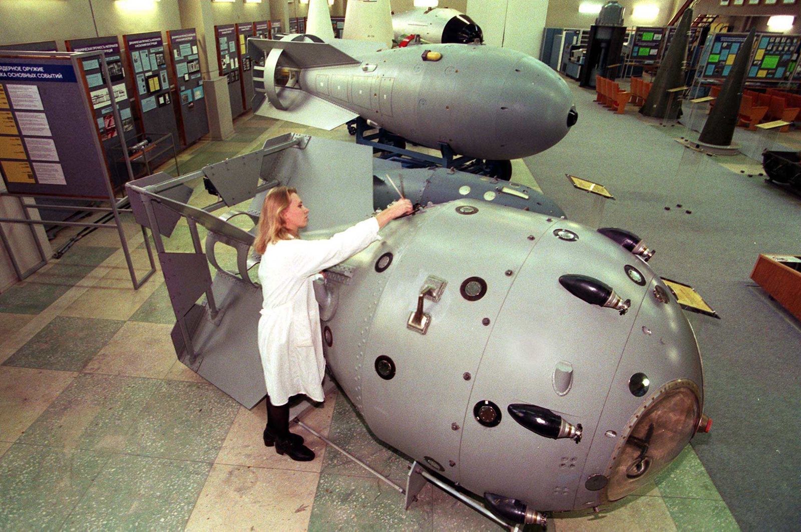 AFP-พิพิธภัณฑ์นิวเคลียร์ในเมืองซารอฟ รัสเซีย ก่อตั้งขึ้นตั้งแต่ปี 1992 รวบรวมอาวุธนิวเคลียร์สมัยสหภาพโซเวียต.jpg