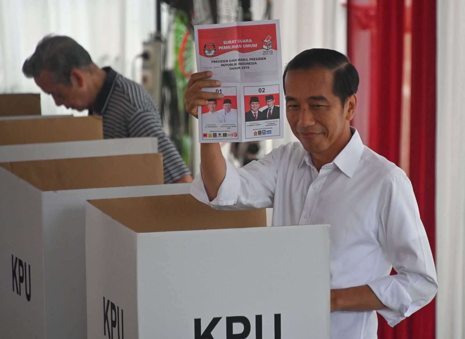 AFP-เลือกตั้งอินโดนีเซียครั้งใหญ่ 17 เม.ย.2562-โจโกวี
