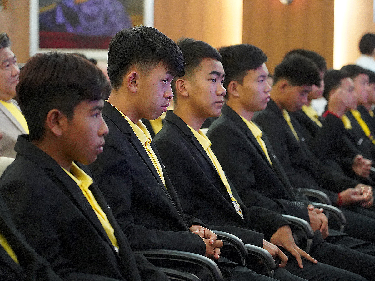 แถลงข่าว หมูป่าว