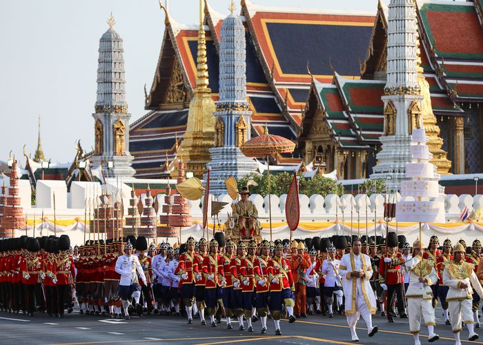 หมายกำหนดการพระราชพิธีบรมราชาภิเษก วันที่ 6 พ.ค. 2562