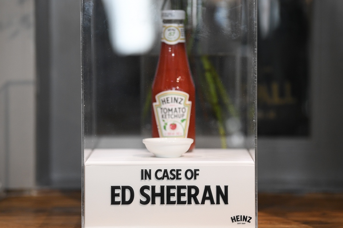 afp - ed sheeran -heinz