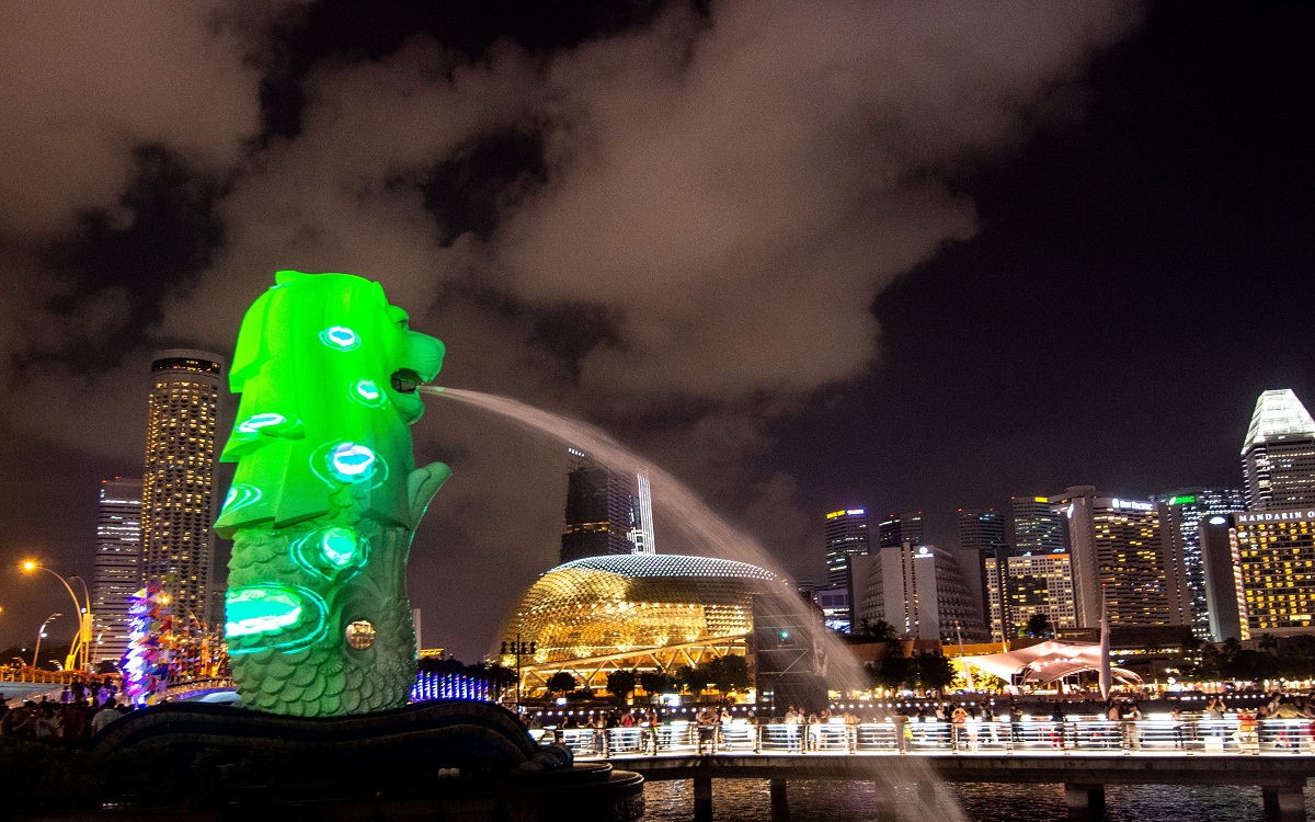 afp - singapore - สิงคโปร์ - merlion - เมอร์ไลออน