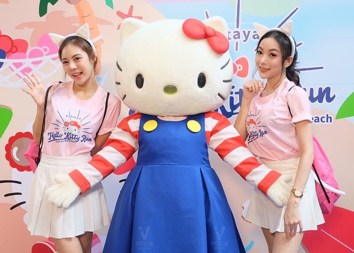 งานวิ่งสุดน่ารัก ฉลองครบรอบ 45 ปี Hello Kitty