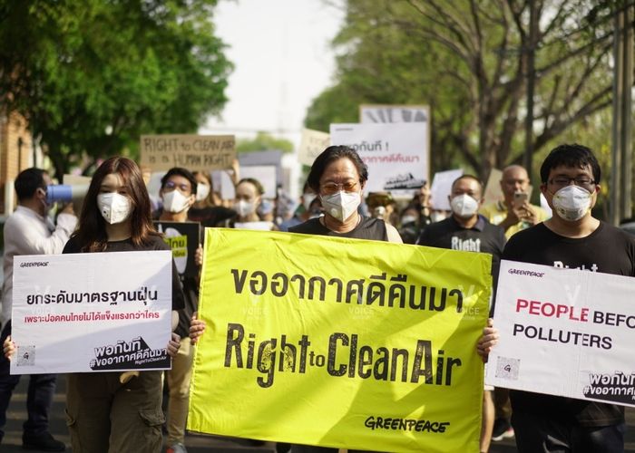 'กรีนพีช' จี้รัฐจริงจังแก้ PM2.5 ยันไม่ใช่ธรรมชาติลงโทษ