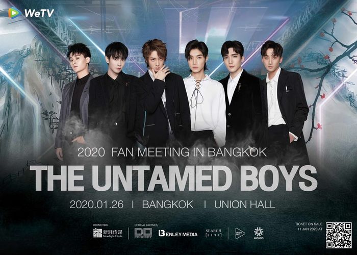 เตรียมเปิดศึก The Untamed Boys 2020 Fan Meeting in Bangkok เปิดจำหน่ายบัตร 11 ม.คนี้
