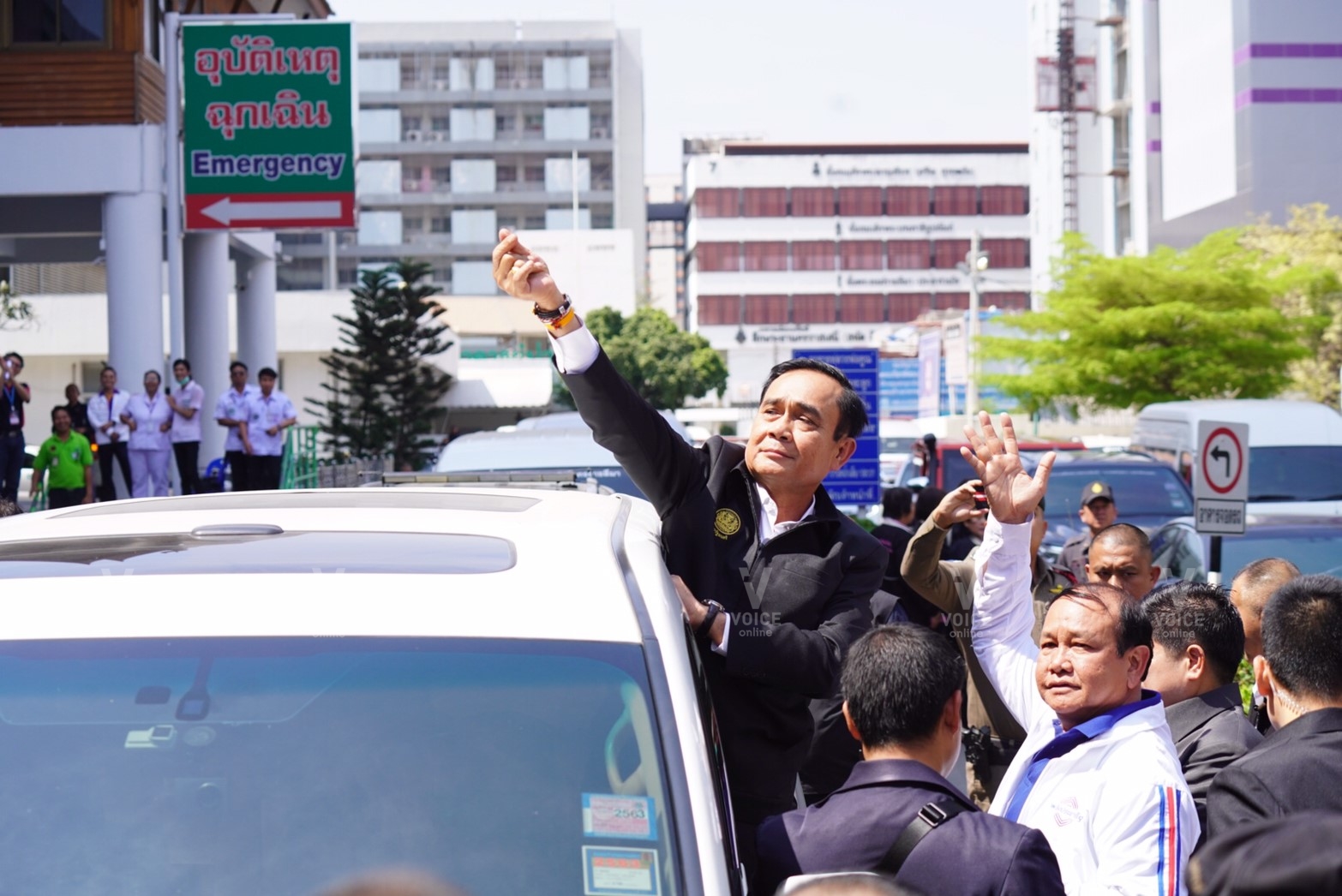 วิสัยยศ-ประยุทธ์แถลงเหตุกราดยิงโคราชพร้อมอนุทิน อนุพงษ์-โรงพยาบาลมหาราช