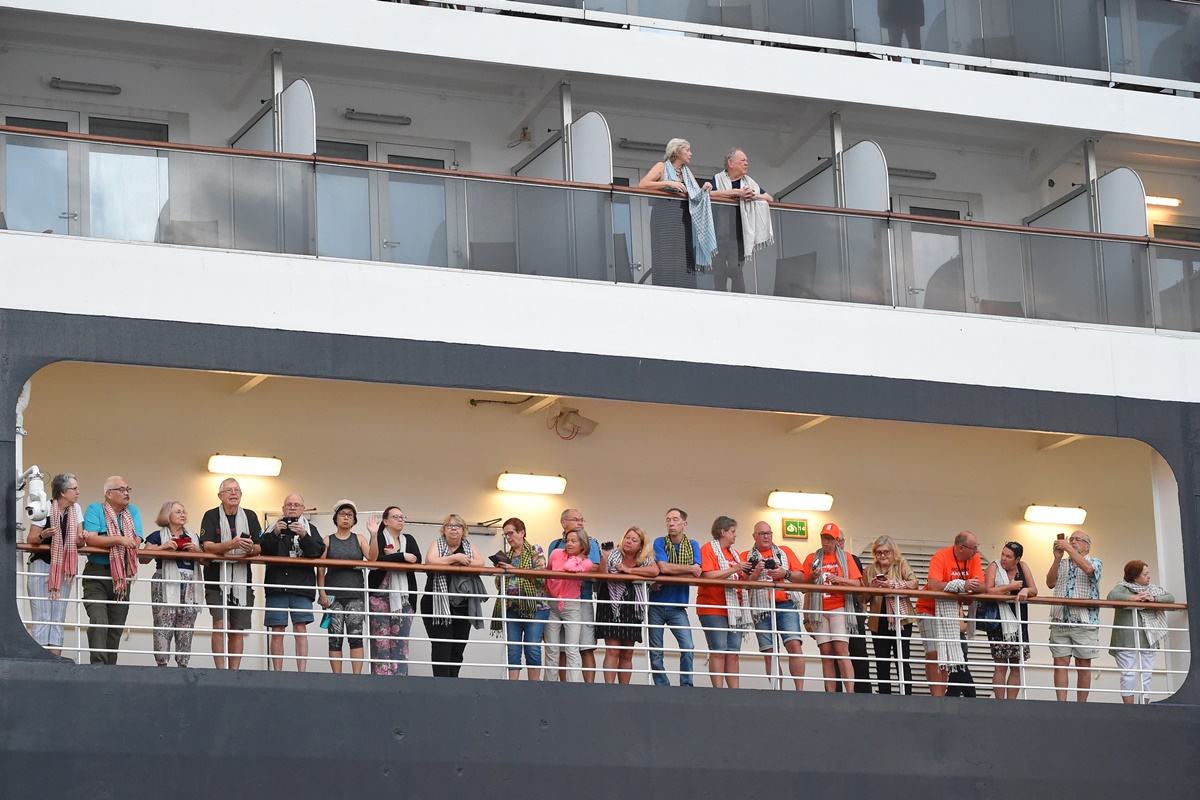 AFP-westerdam-เรือสำราญเวสเตอร์ดัมเทียบท่าสีหนุวิลล์