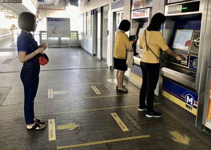 รฟม. ห่วงผู้ใช้ MRT แนะวิธีป้องกันตัวจาก 'โควิด-19'