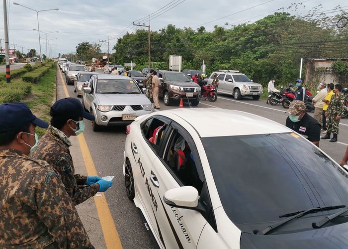 ภูเก็ตเปิดรอยต่อจังหวัด - คนทะลักกลับภูมิลำเนา​ ทำรถติดยาว