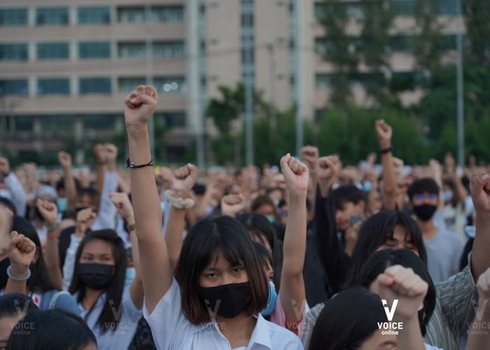 'สามพระจอม' ย้ำจุดยืนแฟลชม็อบ - แกนนำวอนรัฐไม่ใช้ความรุนแรง