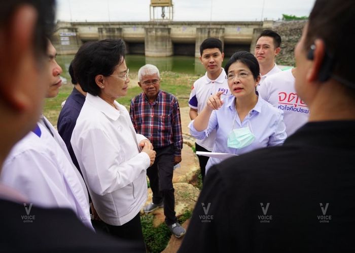 ‘สุดารัตน์' บุก 'ขอนแก่น' ชงผันน้ำ 'โขง-เลย-ชี-มูล' แก้ภัยแล้งอีสาน