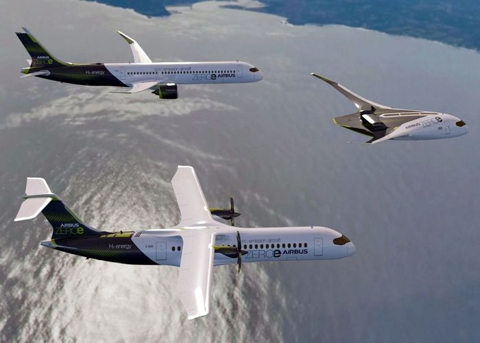‘แอร์บัส’ เปิดแผนผลิตเครื่องบินไม่ปล่อยก๊าซคาร์บอน