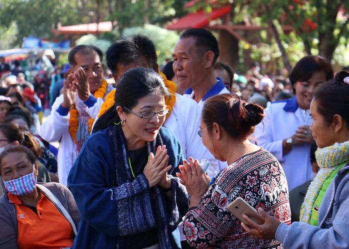 'สุดารัตน์' ลุยขอคะแนนเสียงชาวหนองบัวลำภู หนุน 'วิชัย สามิต' นั่งนายก อบจ.