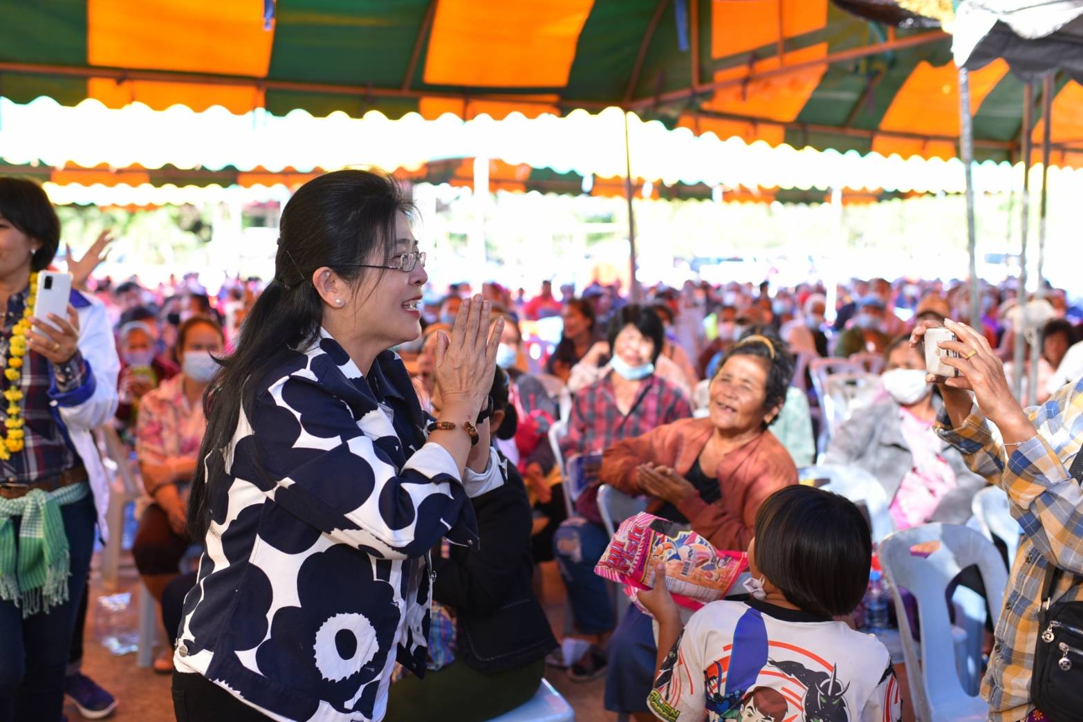 คุณหญิงสุดารัตน์ ร้อยเอ็ด หาเสียง อบจ.