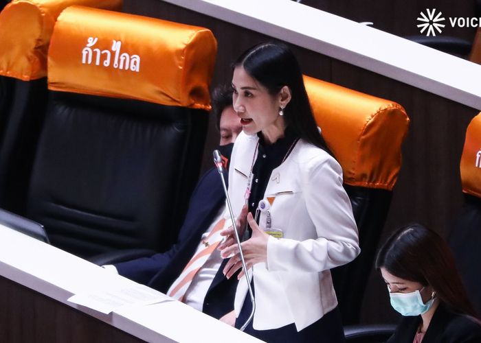 'เบญจา' ซัด 'ประยุทธ์' ไม่กล้าหาญฟ้องปิดปาก แต่ปัดตอบในสภาฯ