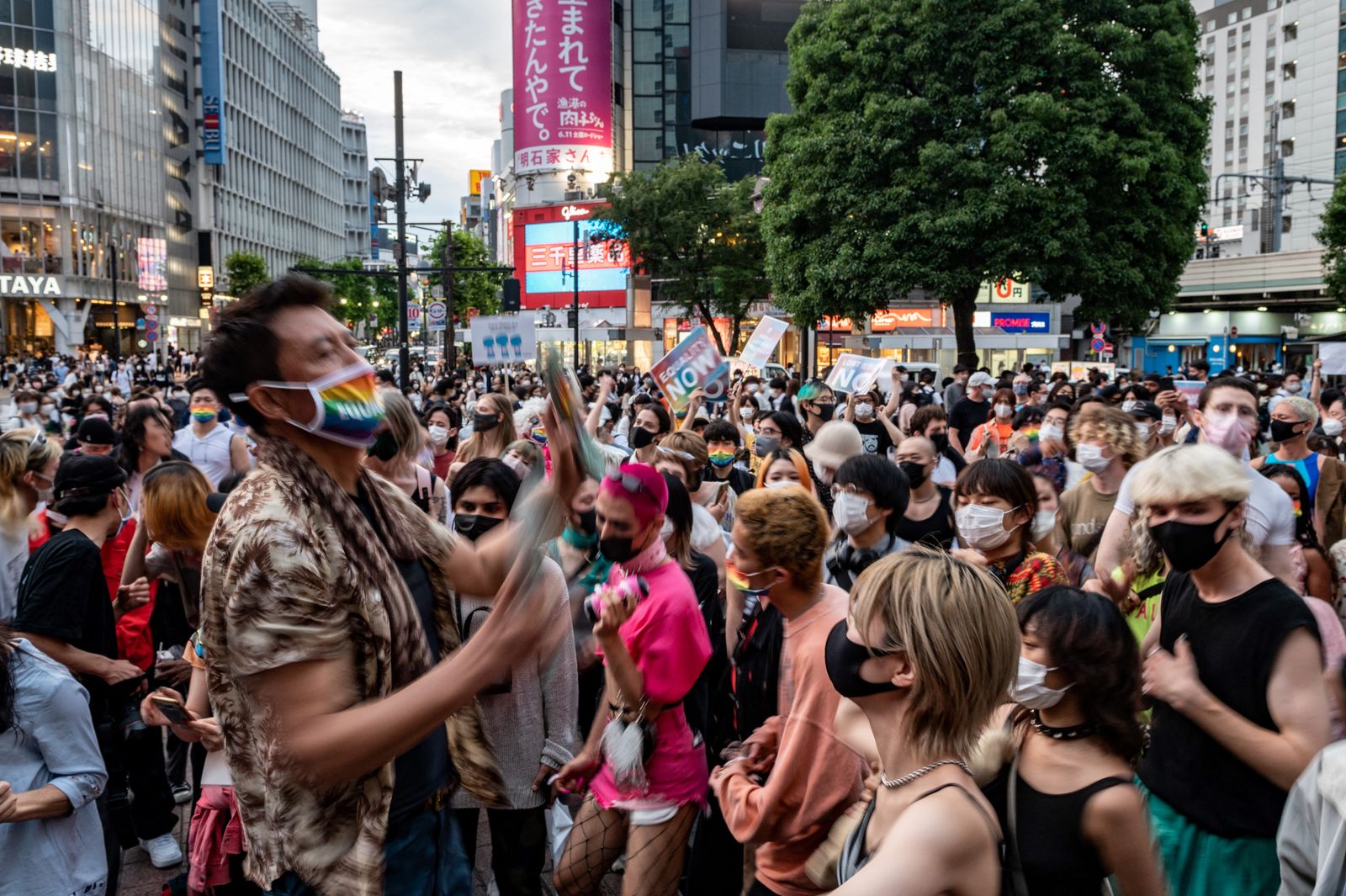 AFP - ญี่ปุ่น ประท้วง LGBT ความหลากหลายทางเพศ