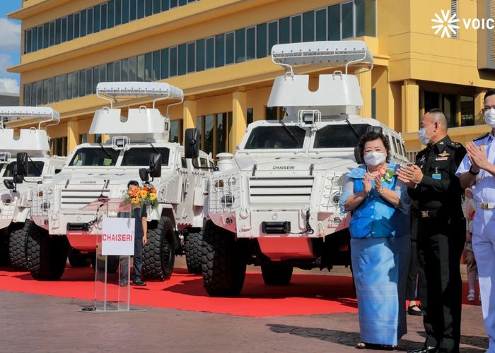 ครั้งแรกถึงยูเอ็น!'กลาโหม-บริษัทมาดามรถถัง' ส่ง 15 ยานเกราะล้อยางให้ ‘ภูฏาน’ ในภารกิจสันติภาพ