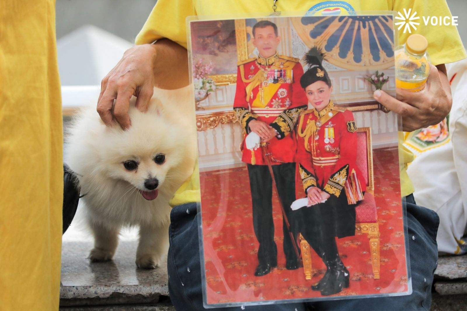 ในหลวง พระราชินี ม็อบ ศปปส รำลึกถึงพ่อ_220613_1.jpg