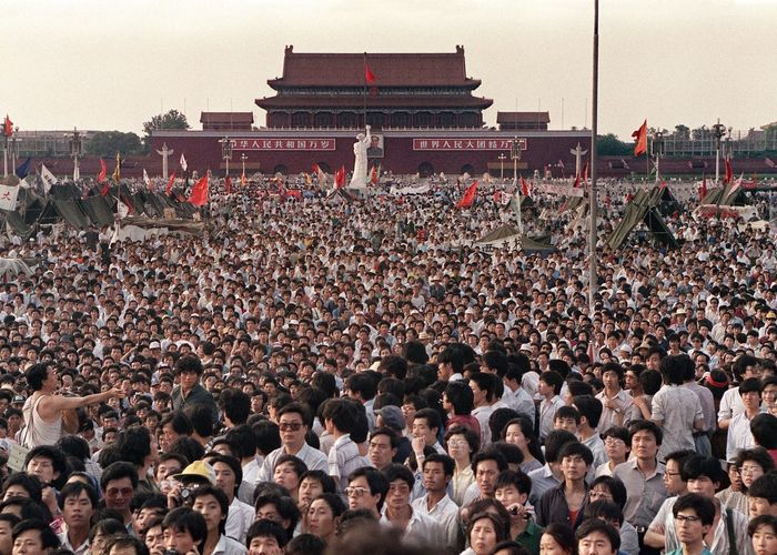 33 ปีสังหารหมู่เทียนอันเหมิน นศ.ฮ่องกงซ่อน ‘เทพีประชาธิปไตย’ หลังจีนปราบหนัก