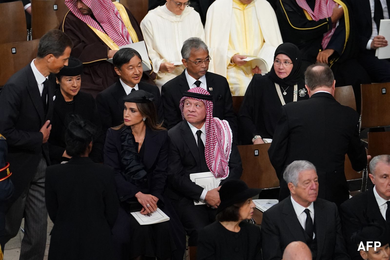 AFP - พิธีพระบรมศพ สมเด็จพระราชินีาถเอลิซาเบธที่ 2