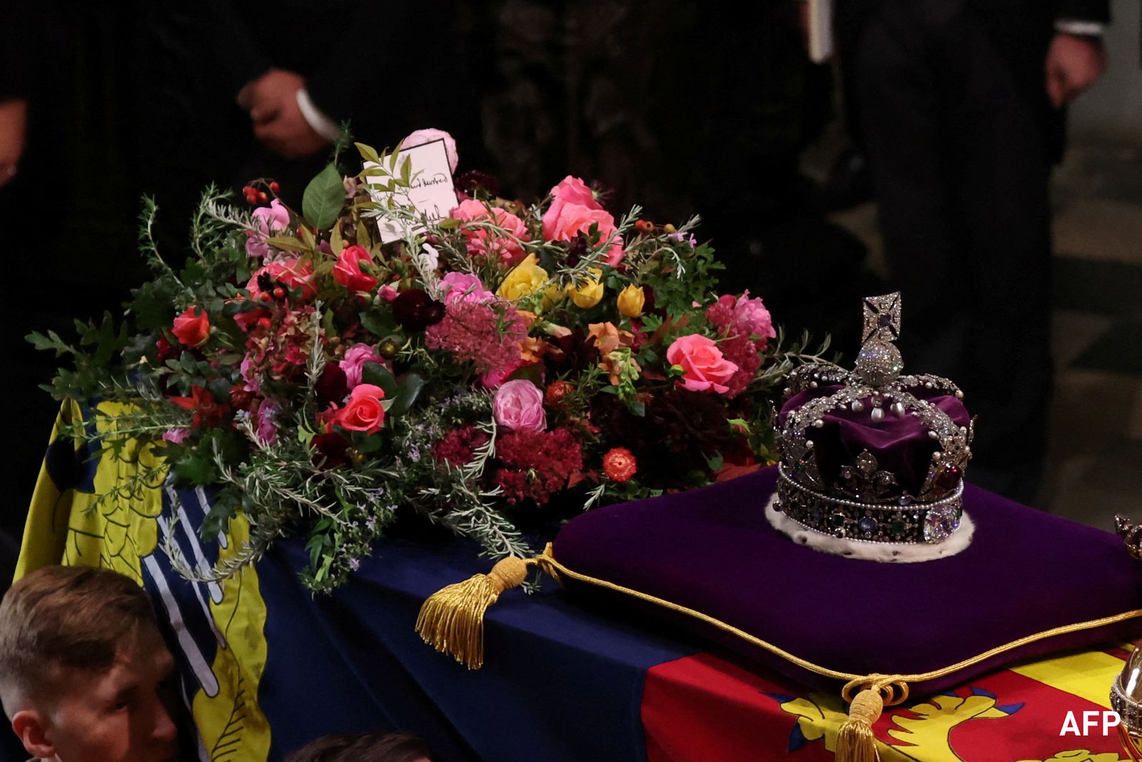 AFP - พิธีพระบรมศพ สมเด็จพระราชินีาถเอลิซาเบธที่ 2