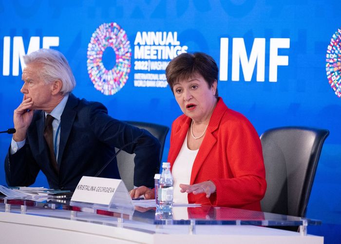 IMF เตือน 1 ใน 3 โลกเศรษฐกิจถดถอย ผลสงครามยูเครน ราคา-ดอกเบี้ยพุ่ง โควิด-19