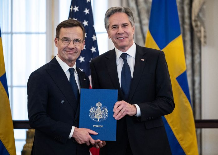 สวีเดนเข้า NATO เป็นชาติที่ 32 หลังถูกตุรเคียและฮังการียื้อมานาน 2 ปี