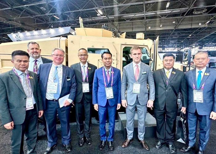 'สุทิน' ร่วมงานนิทรรศการ Eurosatory 2024 ที่ปารีส เพื่อนำมาพัฒนากิจการด้านอุตสาหกรรมป้องกันประเทศของไทย