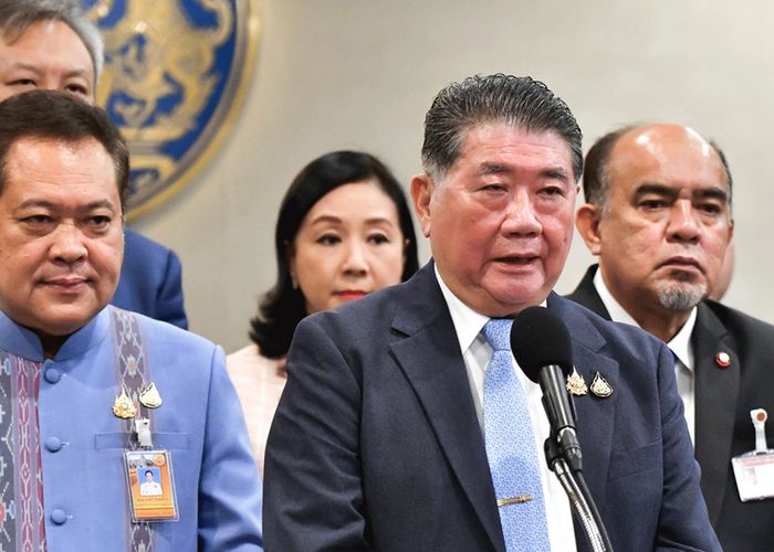 ‘ภูมิธรรม’ ปฏิบัติหน้าที่แทนนายกรัฐมนตรี แถลงผลการประชุมคณะรัฐมนตรีวาระพิเศษ