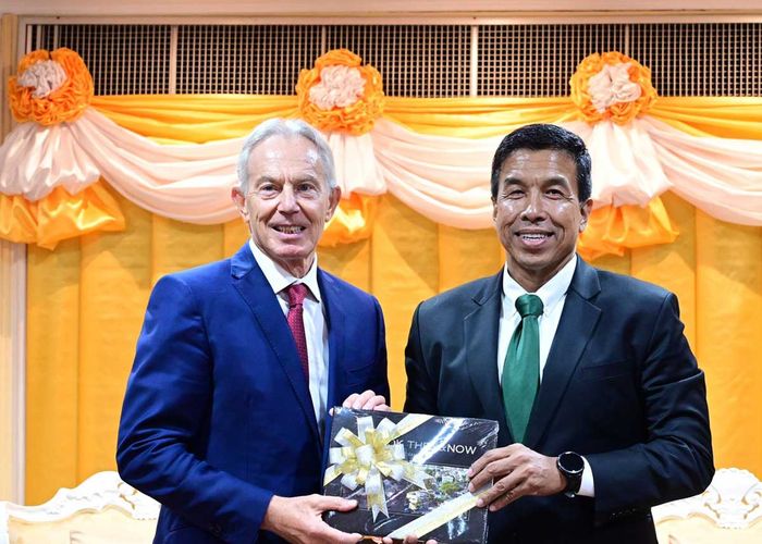 ผู้ว่าฯ ชัชชาติ ต้อนรับ Tony Blair อดีตนายกฯ อังกฤษ หารือการใช้เทคโนโลยีดิจิทัลบริหารจัดการ กทม.