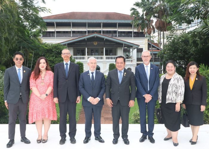 'ทวี สอดส่อง' รมว.ยุติธรรม หารือเอกอัครราชทูตฝรั่งเศสประจำประเทศไทย เพื่อยกระดับงานยุติธรรมในประเทศไทย