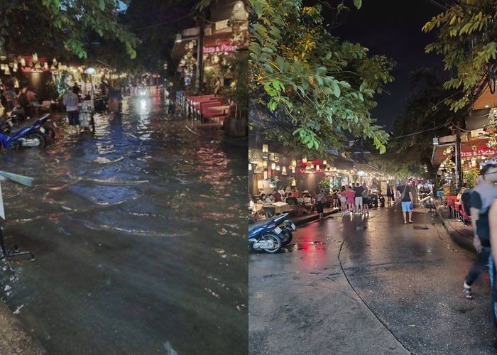 กทม. แจงน้ำท่วมถนนรามบุตรี ลดภายใน 1 ชั่วโมง คืนสภาพปกติ