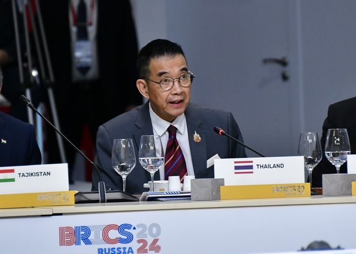 ‘มาริษ’ กล่าวถ้อยแถลง บนเวที BRICS Plus Summit ย้ำไทยพร้อมเป็นตัวเชื่อมระหว่าง BRICS กับกลุ่มอื่น ๆ