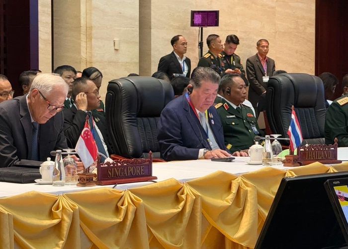 'ภูมิธรรม' รองนายกฯและรมว.กลาโหม ร่วมประชุมรัฐมนตรีกลาโหมอาเซียน (ASEAN Defence Ministers' Meeting: ADMM) ณ สปป.ลาว