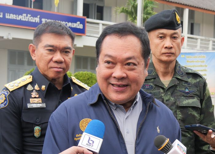 'ลดยาเสพติดเข้า ลดสารเคมีออก' รมว.ยุติธรรม ลุยติดตามผลการดำเนินงานด้านการสกัดกั้นยาเสพติด นบ.ยส.35 ที่ จ.เชียงใหม่