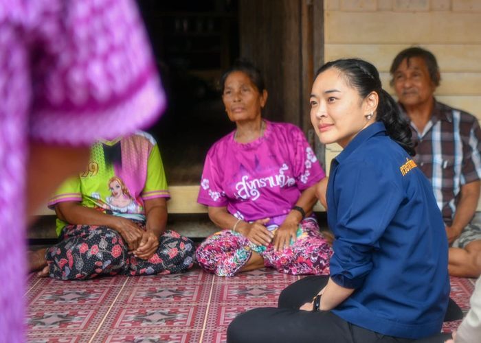 '​สุดาวรรณ' รมว.วธ. เยือนชุมชนชาวเลสังกาอู้ จ.กระบี่ ชมการจัดการข้อมูลชุมชนยกระดับคุณภาพชีวิตชุมชนชาวเล