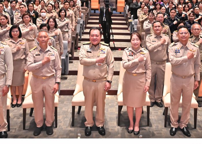 รมว.ยุติธรรม ร่วมโครงการสัปดาห์ต่อต้านทุจริตและส่งเสริมจริยธรรม 'ยุติธรรมต้านโกง โปร่งใส ไม่คอร์รัปชัน'